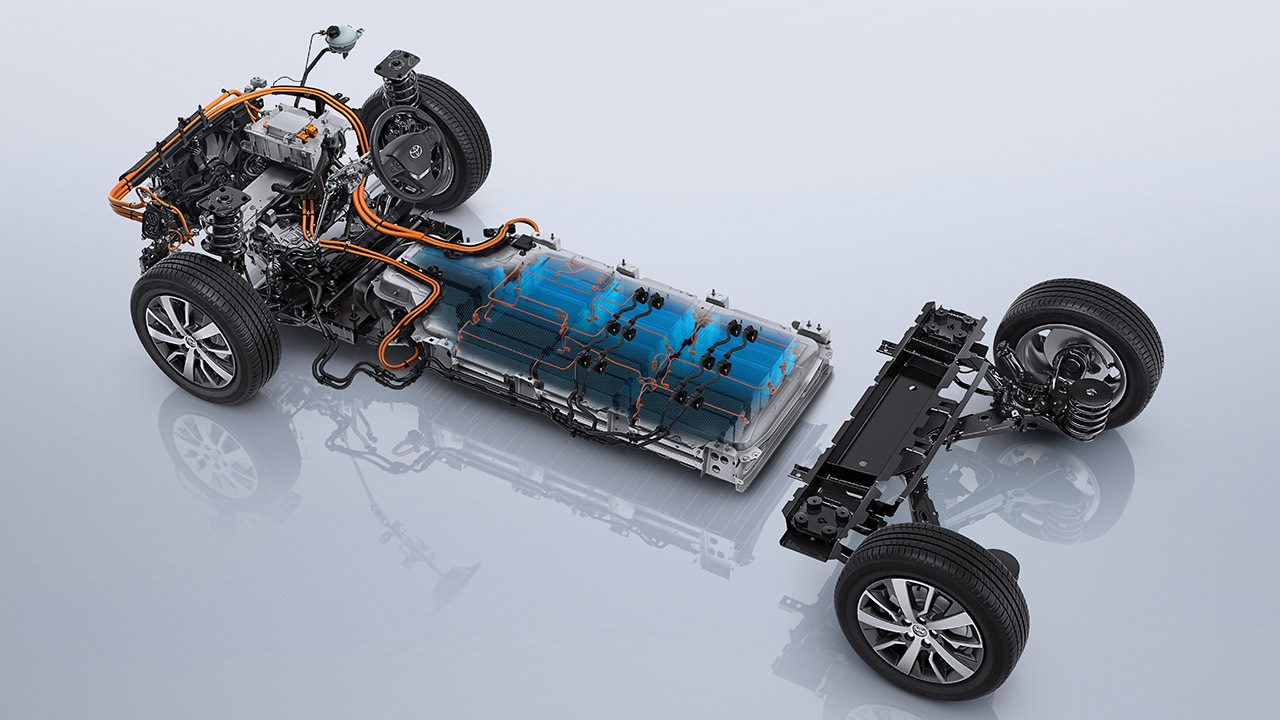 Toyota Proace Electric Van - plataforma