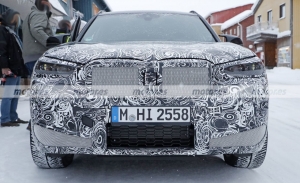 El BMW X3 M Facelift 2022 posa en fotos espía en las pruebas de invierno