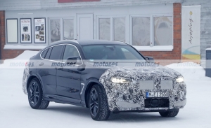 El BMW X4 M Facelift 2022 afronta sus pruebas de invierno al norte de Suecia
