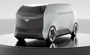 Cadillac presenta un futurista y lujoso vehículo autónomo sin conductor