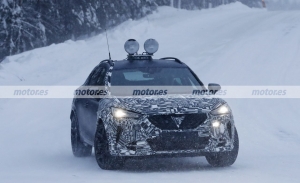 El CUPRA Formentor VZ 5 Cilindros 2021, cazado en las pruebas de invierno