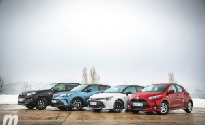 Analizamos la gama híbrida de Toyota, del más pequeño al más grande (Con vídeo)