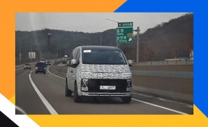 Nuevas fotos espía del Hyundai H-1 2021 en Corea del Sur desvelan su futurista diseño