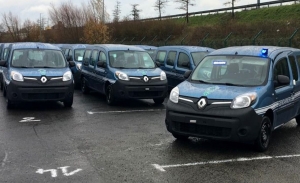 La Gendarmería francesa apuesta por la furgoneta eléctrica Renault Kangoo Z.E.