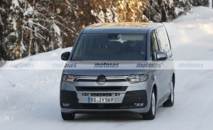 El Volkswagen T7 Multivan regresa a las pruebas de invierno prácticamente destapado