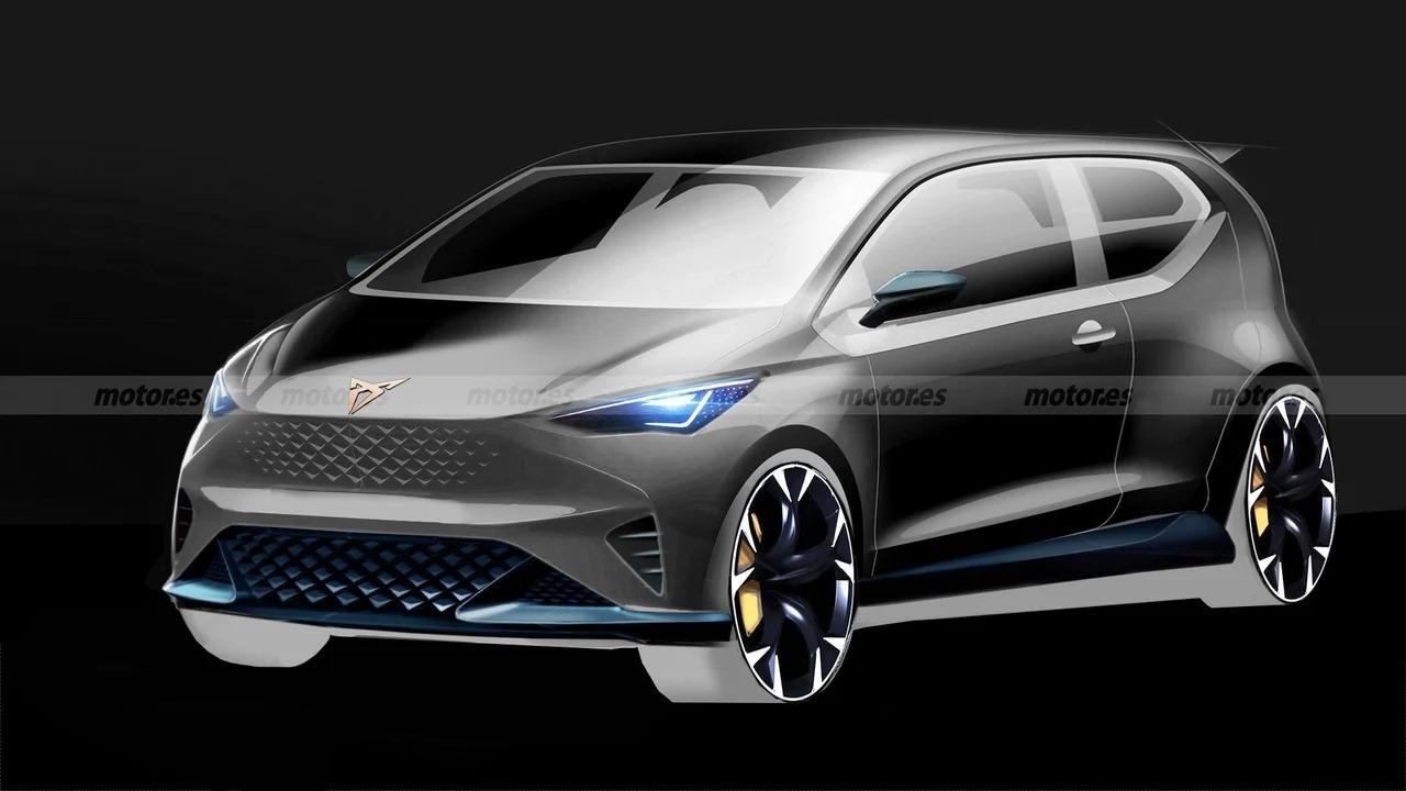 Boceto no oficial del CUPRA Urban 2025