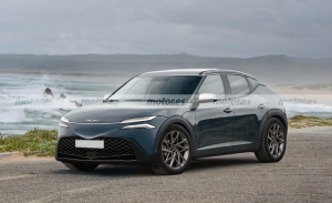 Este render del Genesis GV60 2022 adelanta el nuevo crossover eléctrico Premium