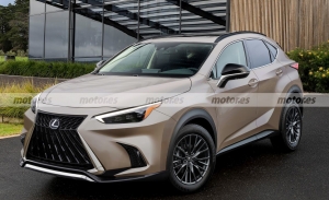 Primera recreación del futuro Lexus NX 2022, el SUV japonés será más sofisticado