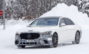 El nuevo Mercedes-AMG S 63 e 2022 se destapa en unas nuevas pruebas de invierno