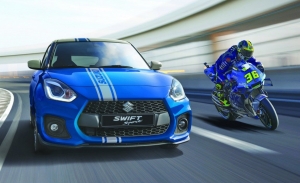 El Suzuki Swift Sport Hybrid World Champion Edition honra los 7 títulos de MotoGP