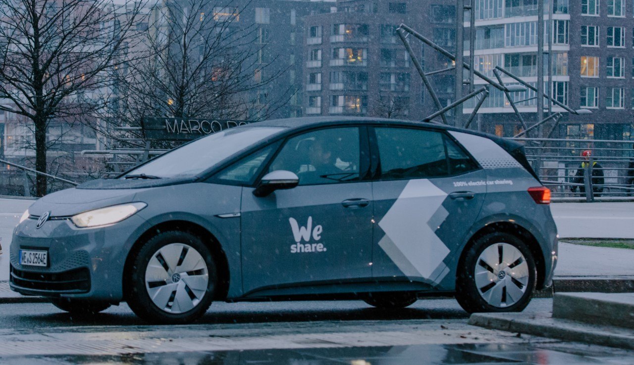 El Volkswagen ID.3 entra en el programa de car sharing de WeShare en ...