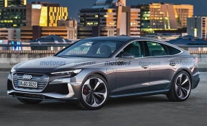 Primera recreación del Audi Trinity, el futuro A4 eléctrico que llegará en 2026