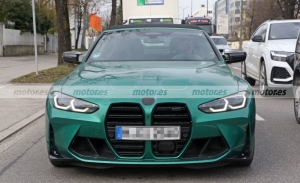 El nuevo BMW M4 Cabrio 2022 reaparece casi destapado en nuevas fotos espía
