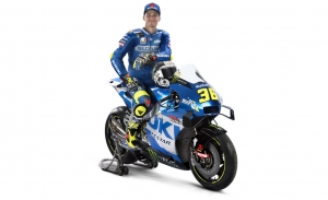Joan Mir y Suzuki muestran los colores del campeón de MotoGP