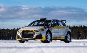 Mattias Ekström presenta el Audi A1 Quattro, su nuevo 'Rally2' kit