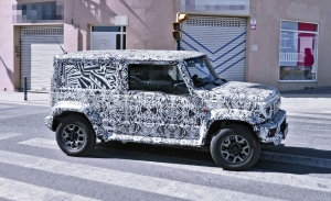 ¡Cazado! Las primeras imágenes del Suzuki Jimny de batalla larga