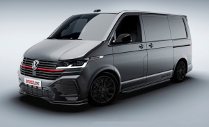 Volkswagen Transporter Sportline Black Edition, el comercial gana agresividad