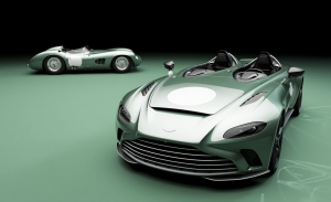 El Aston Martin V12 Speedster estrena una atractiva versión inspirada en el DBR1