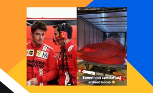El impresionante regalo de Ferrari que Leclerc nunca olvidará