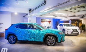 Conocemos en vivo a los Lexus UX Art Car 2020 y 2021