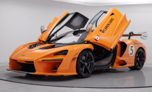 Uno de los raros y misteriosos McLaren Senna Can-Am aparece a la venta a estrenar