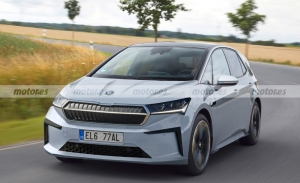 Primera recreación del futuro compacto eléctrico de Skoda planeado para 2024