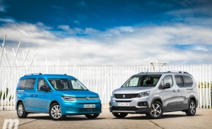 Comparativa Peugeot Rifter vs Volkswagen Caddy, diferencias insalvables (Con vídeo)