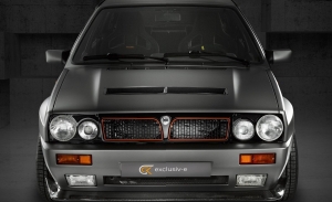 El Lancia Delta Integrale renace como un tecnológico deportivo 100% eléctrico