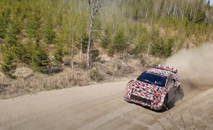 Primeras imágenes del Toyota GR Yaris Rally1 en sus primeros test