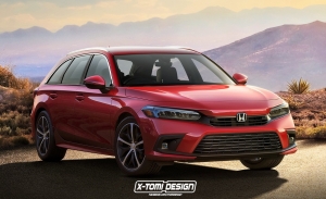 Este es el aspecto del Honda Civic Tourer 2022 que no va a llegar al mercado