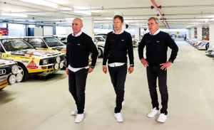 Sainz, Peterhansel y Ekström forman el 'Dream Team' de Audi en el Dakar