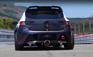 Así suena el Toyota Corolla Sport propulsado por un motor de combustión de hidrógeno