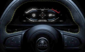 El tecnológico puesto de mandos del nuevo Lotus Emira desvelado a modo de teaser