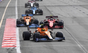 Norris y la lucha McLaren vs. Ferrari: «Cometen más errores los domingos»