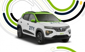 Zity de Renault añadirá al Dacia Spring a su flota "car sharing" de Madrid y París