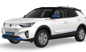 El SsangYong Korando e-Motion, un nuevo SUV eléctrico, ya está siendo fabricado