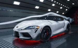 El Toyota GR Supra A91-CF mejora su rendimiento gracias a su nuevo kit de carbono