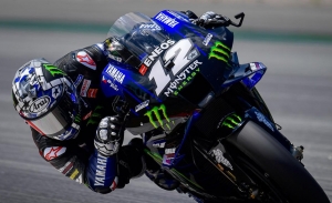 Viñales lidera el doblete de Yamaha en el test de MotoGP en Barcelona