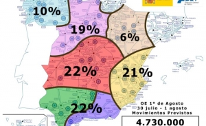 La DGT prepara la operación especial 1º de agosto 2021