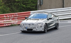 El BMW Serie 8 Coupé 2022 Facelift, cazado de pruebas en Nürburgring