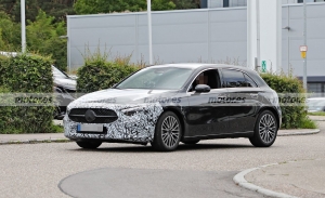 El Mercedes Clase A PHEV Facelift 2022, cazado nuevamente en fotos espía