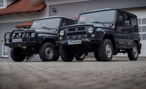 El UAZ Spartan ruso se transforma en un todoterreno eléctrico