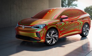 Nuevos teaser del Volkswagen ID.5 2022, el debut del SUV coupé eléctrico se acerca