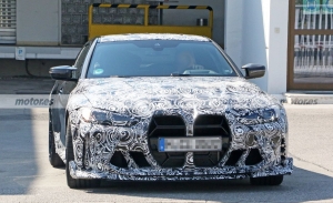 Nuevas fotos espía del BMW M4 CSL 2023 muestran su configuración estética definitiva