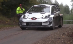 Esapekka Lappi prueba el Toyota Yaris WRC de cara al Rally de Finlandia