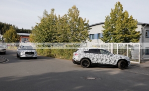 El Mercedes GLC 2022 revela nuevos detalles a su paso por Nürburgring