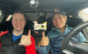 ¡Otro cambio de copiloto! Katsuta y Johnston, juntos en Finlandia