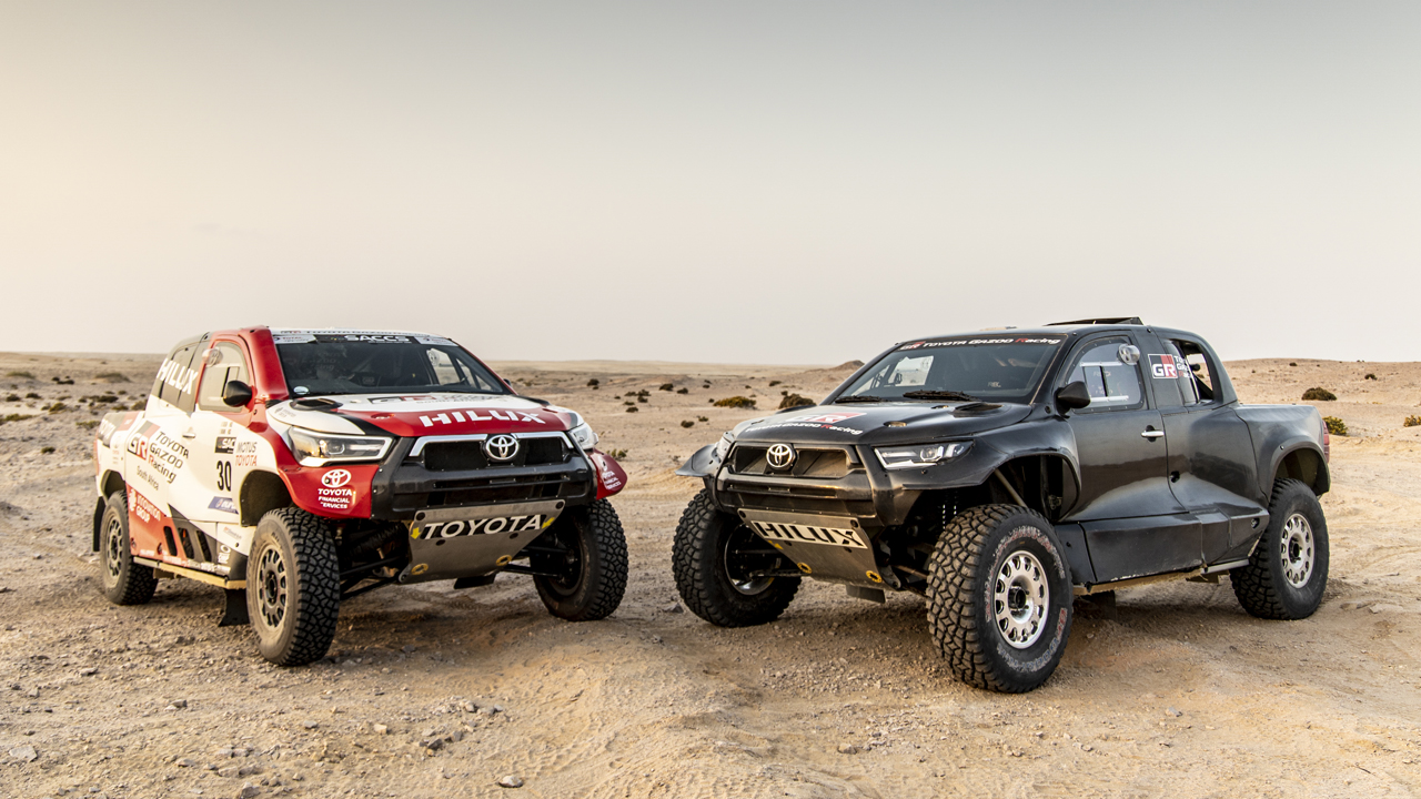 Nuevo Toyota GR DKR Hilux T1+ Dakar 2022. La nueva arma de Nasser