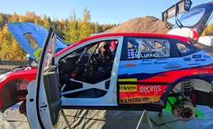 Tregua con enorme talento en la categoría WRC2 del Rally de Finlandia