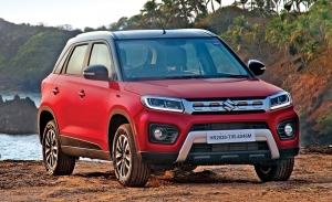 India - Agosto 2021: El Suzuki Vitara Brezza se cuela en el podio